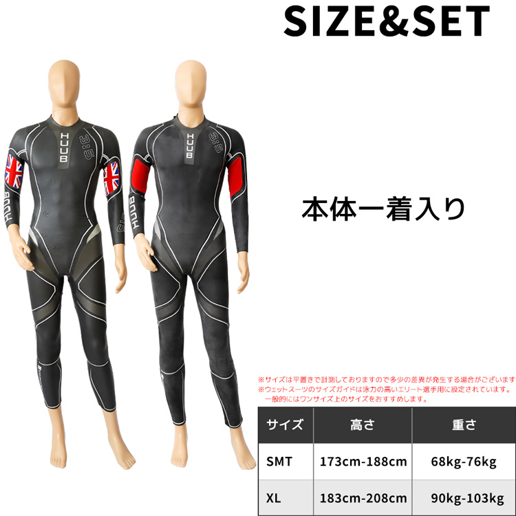 アウトレット 返品・交換不可 HUUB フーブ ARCHIMEDES アルキメデス ウェットスーツ メンズ Fullsuits longjohn  Wetsuits MENS