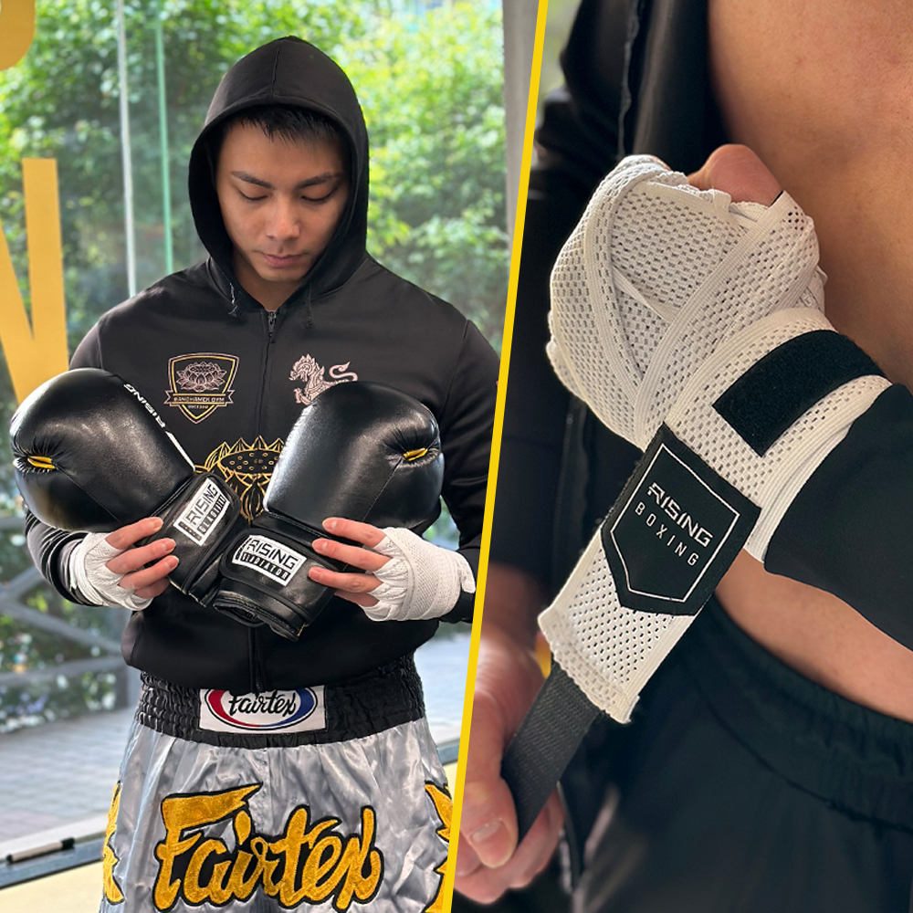 2025年新作 RISING-FIT バンテージ 格闘技用バンテージ ボクシング