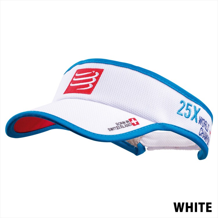 コンプレスポーツ COMPRESSPORT VISOR バイザー サンバイザー 帽子 キャップ コンプレッション 加圧 ラン ランニング  トライアスロン サイクリング ウェア :visor:CHAO チャオ - 通販 - Yahoo!ショッピング