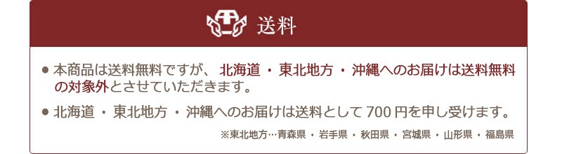 送料について