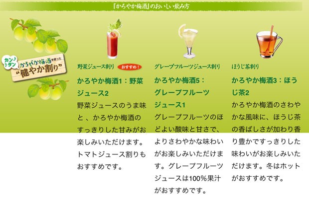 かろやか梅酒 2000ml 紙 6本 ケース販売 紙パック 国産梅使用