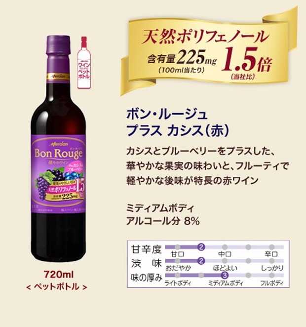 メルシャン ボン ルージュ プレミアム ペットボトル 赤 1500ml 6本 ケース販売 赤 ワイン 国産 正規品 wine :w39521-c:ヒグチ ワイン Higuchi Wine - 通販 - Yahoo!ショッピング