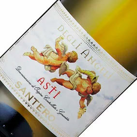赤白の 甘口 スパークリング ワイン 750ml 2本セット 紅白 天使