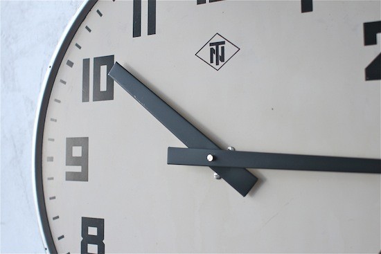 アンティーク 掛け時計 インダストリアルクロック TN テレノーマ