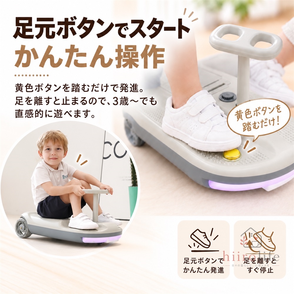 クリーンキッズカー 乗れる 掃除機 子供 電動カー 室内 乗り物