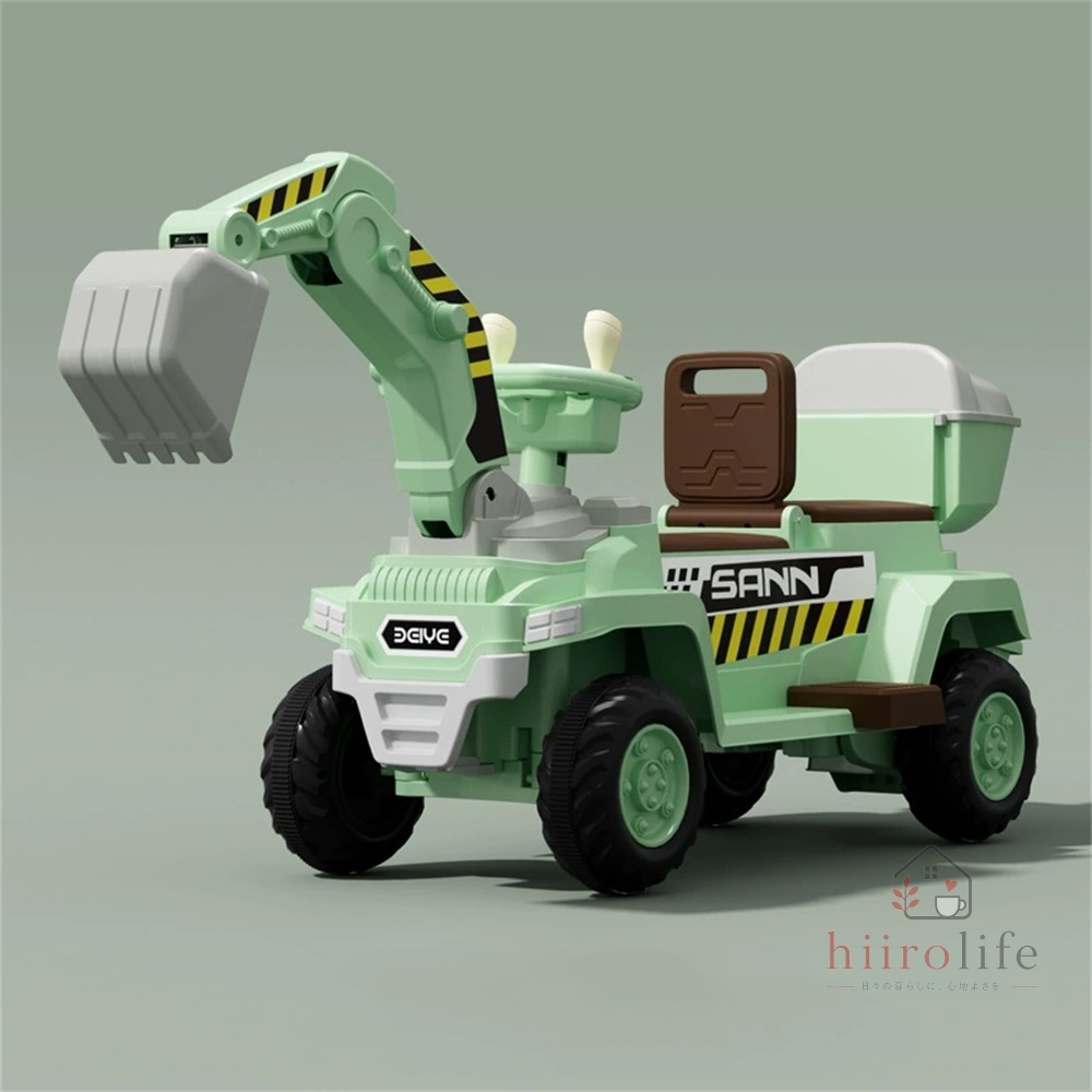 電動ショベルカー 乗用玩具 足けり ショベルカー 乗り物 乗用 乗用