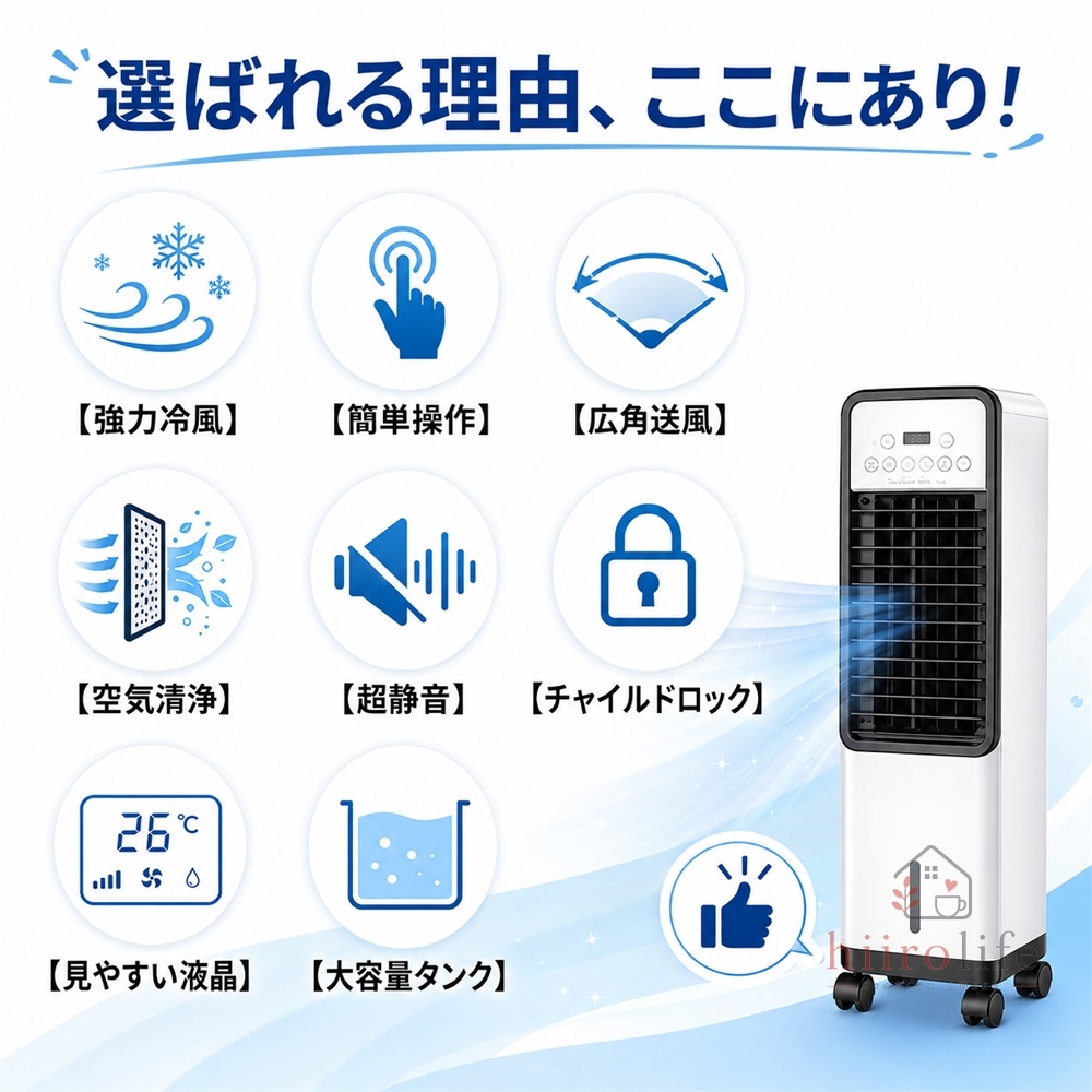扇風機 冷風機 【2026新登場・一台6役】ファンヒーター 冷風扇 保冷剤