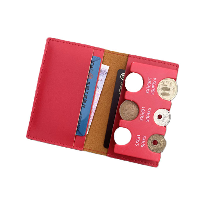 財布 コインケース コインホルダー 出しやすい 仕分け 二つ折り カード 安い メンズ レディース ...