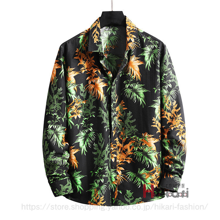 KAPITAL KIRO HIRATA オープンカラー 総柄 アロハシャツ M KAPITAL KIRO HIRATA オープンカラー 総柄 アロハシャツ M