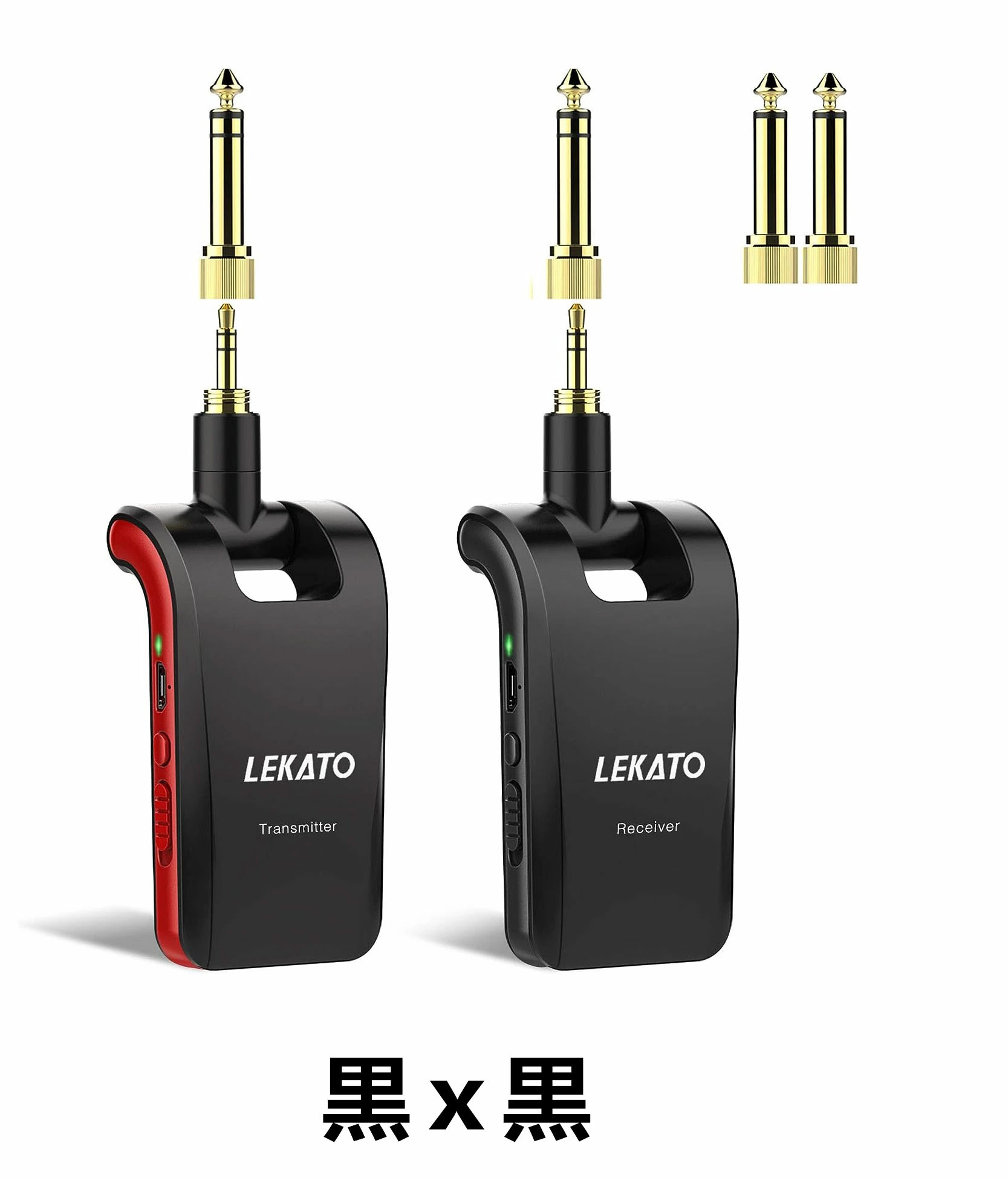 1年保証 LEKATO ワイヤレスシステム 送受信機 ギターワイヤレス 