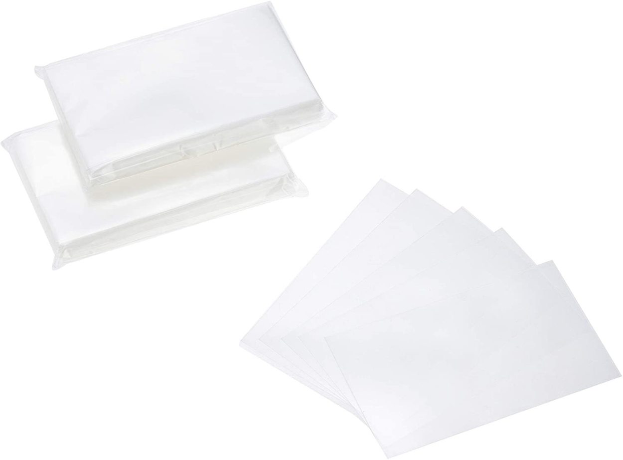 タロットカードサイズ対応】CPP0.1mm厚ハードぴったりボードゲーム用