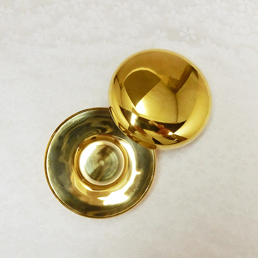 朱肉入れケース 無地仕様｜18金製 造幣局刻印品 : HIKARI GALLERY