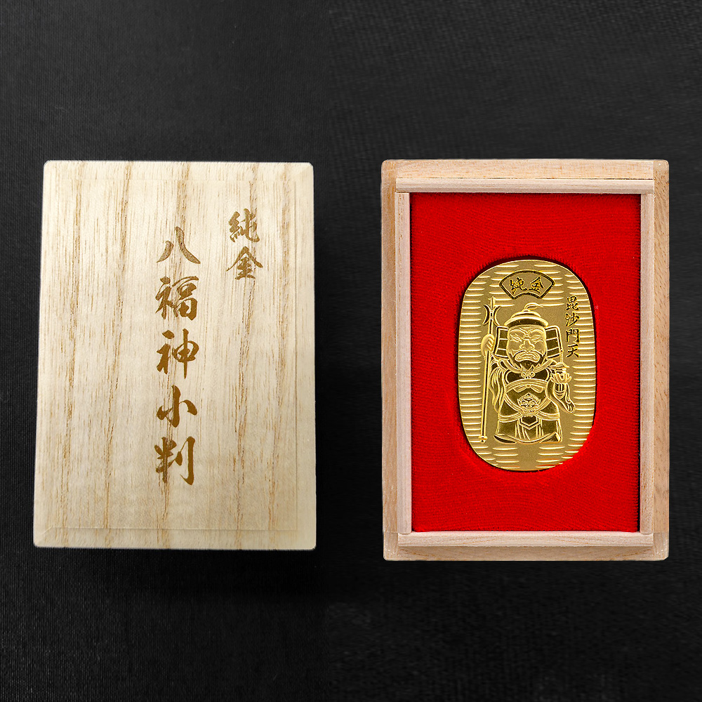 毘沙門天｜小判 純金製 造幣局ホールマーク刻印品 : HIKARI GALLERY