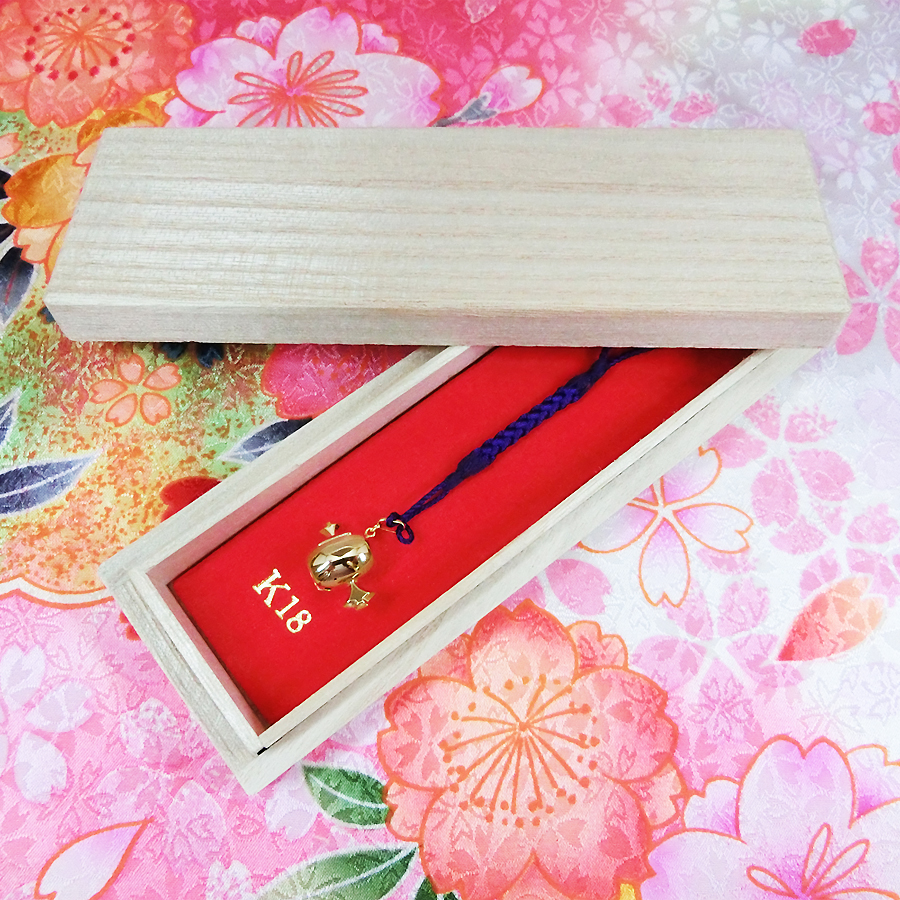 鈴 小槌 Sサイズ｜根付 18金製 : HIKARI GALLERYヤフー店 - 通販