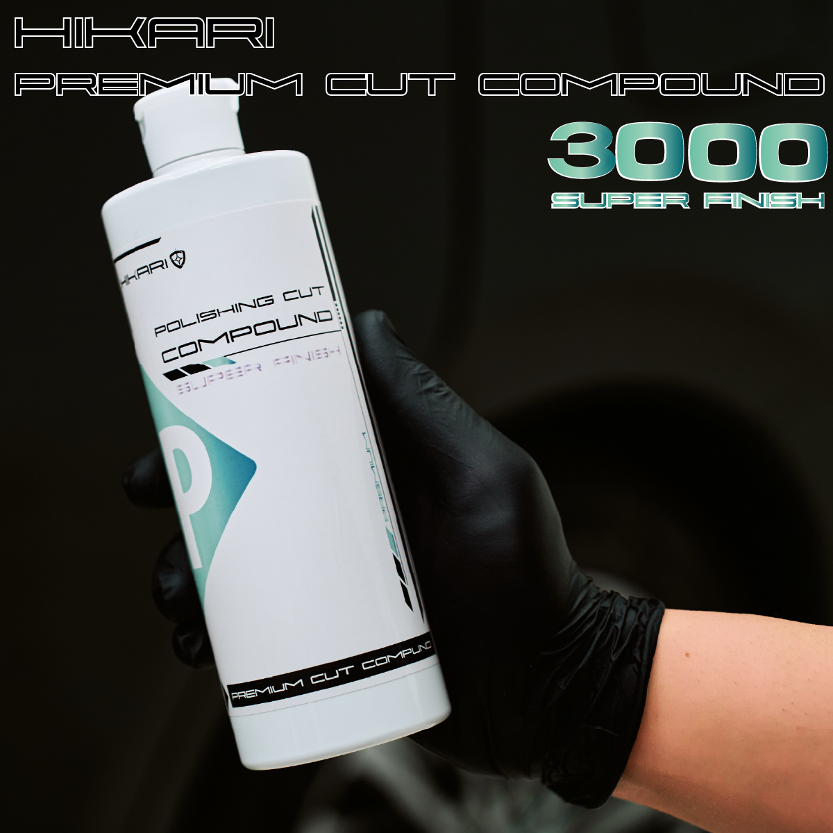 HIKARI ガラスコーティング コンパウンド 車 ポリッシャー バフ バフ