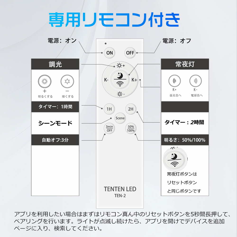 2台セット】LED蛍光灯 器具一体型 20W型2灯相当 逆富士形 調光調色