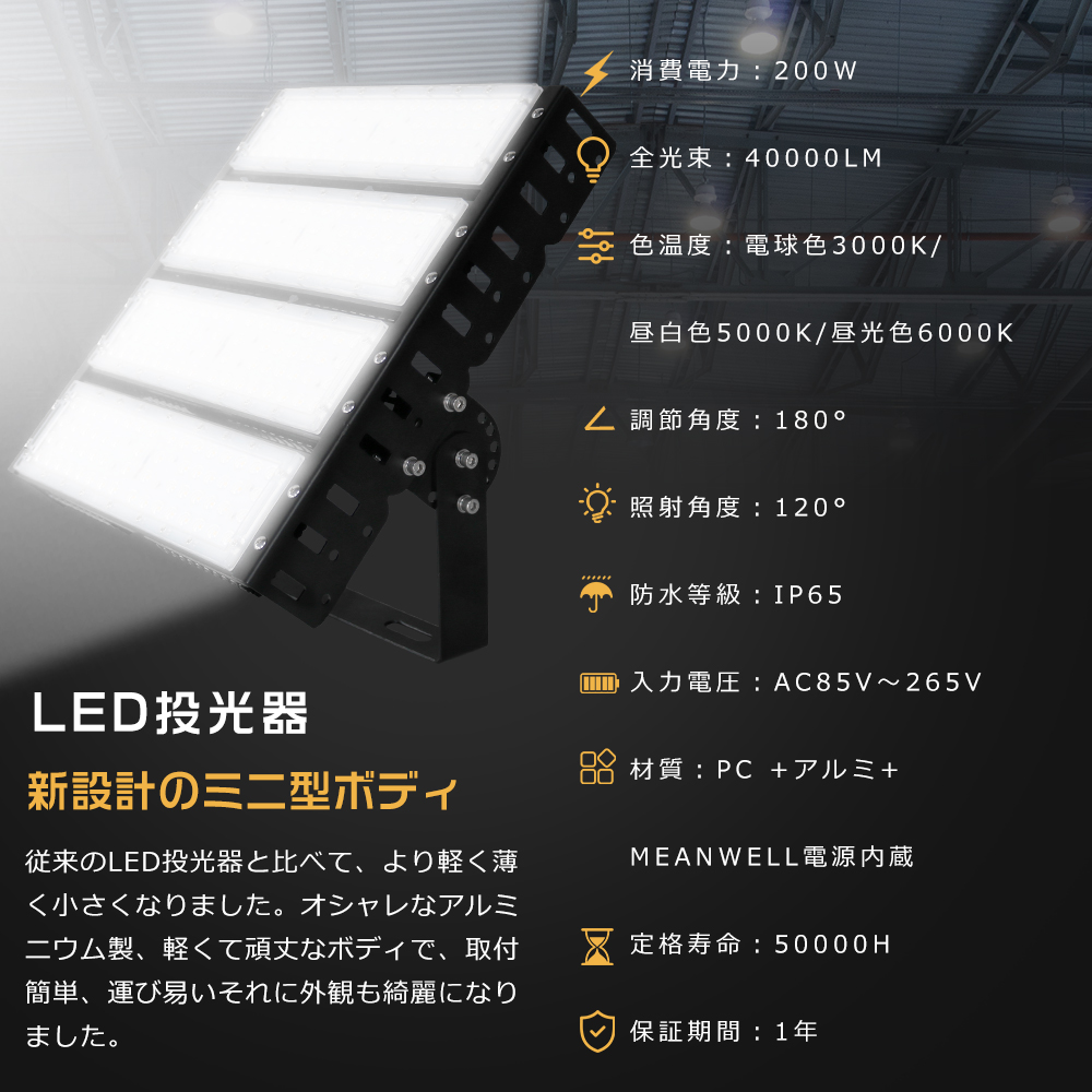 LED防塵防水投光器PSE規格 150w 丸型 LED投光器 IP65 防水 防塵 防雨型 LED高天井照明 高輝度