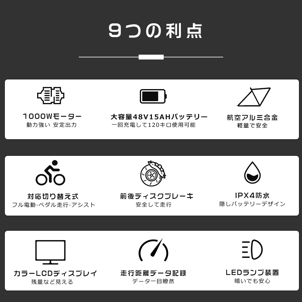 楽天市場】36v大容量バッテリー搭載 折りたたみモペット自転車