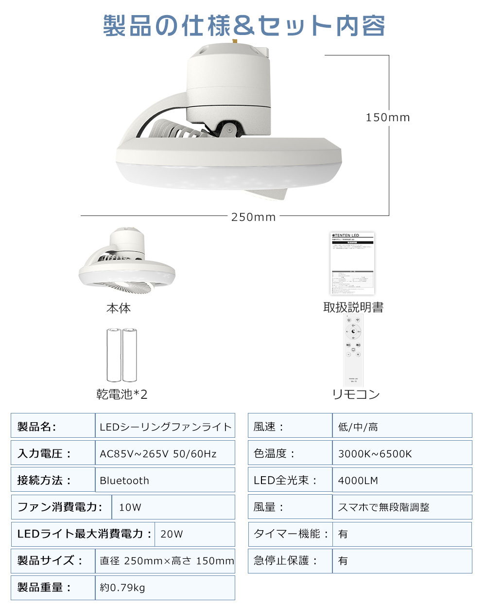 【動作確認済】シキマ シーリングファンライト 4灯6羽&電球 sg-cf4w4n7w5k_main.jpg