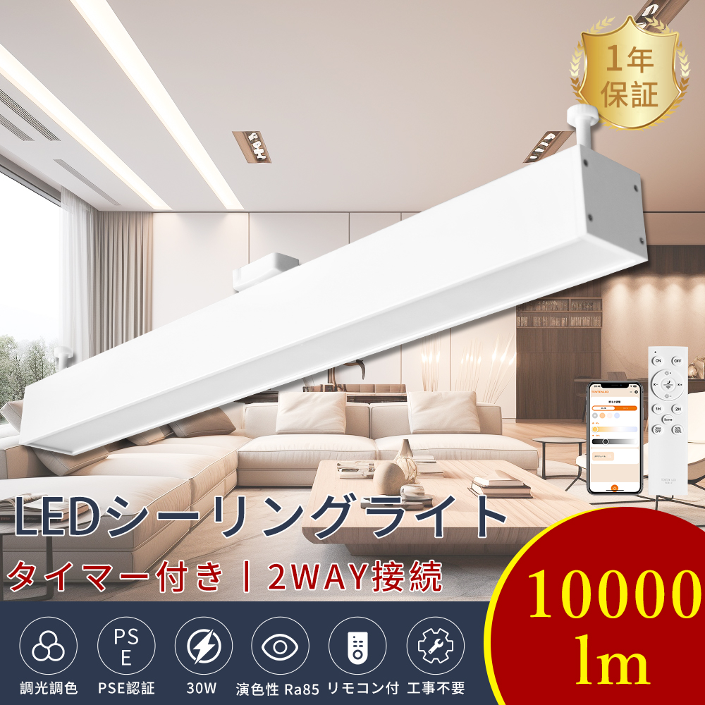 ダクトレール 照明 ペンダントライト リモコン ライト 調色 調光