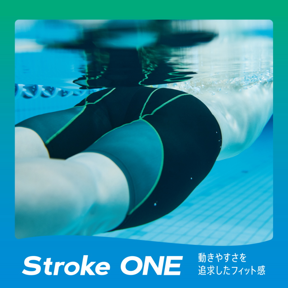 MIZUNO ミズノ フィットネス水着 メンズ StrokeONEハーフ