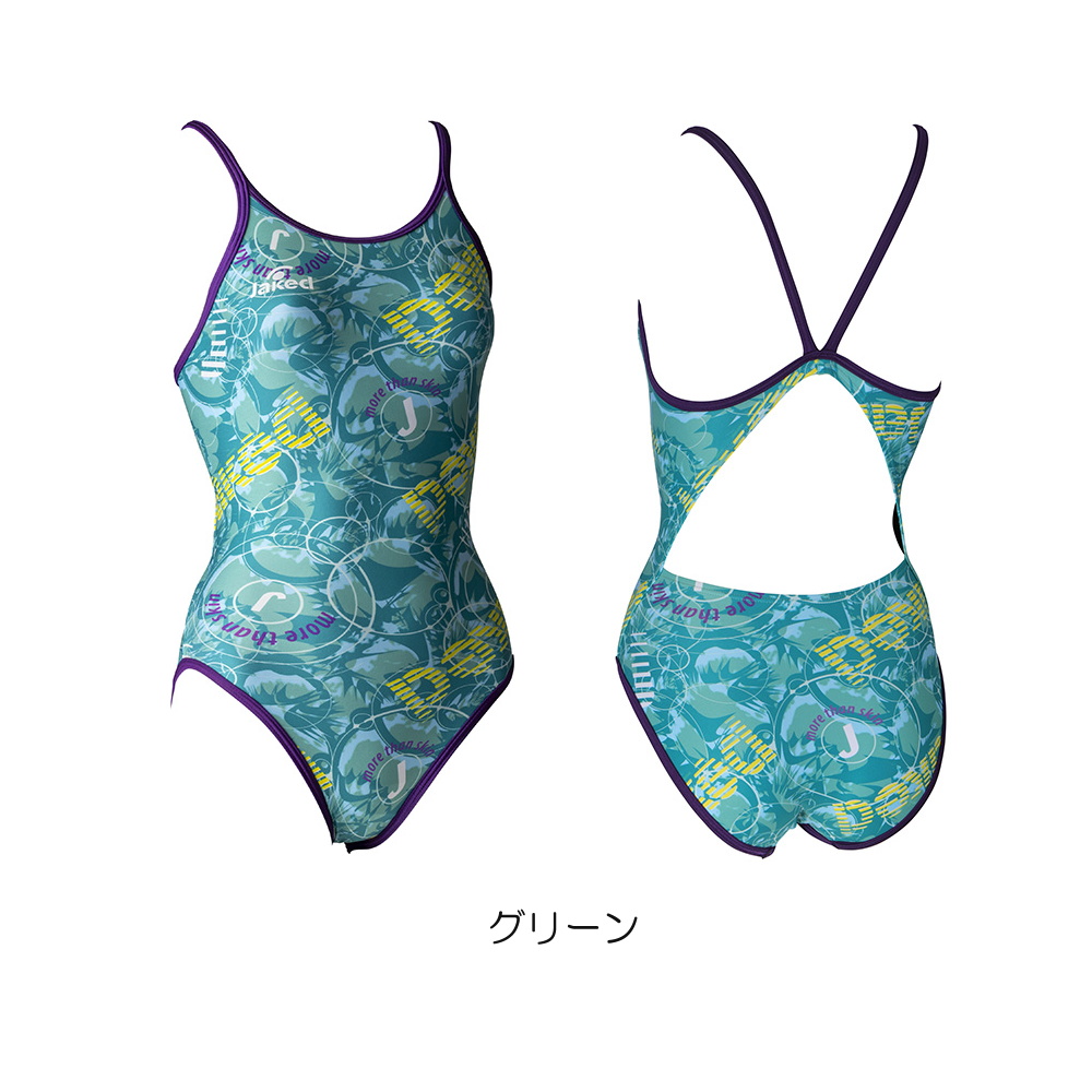Jaked 競泳水着 レディース（サイズ（S/M/L）：L）｜競泳水着