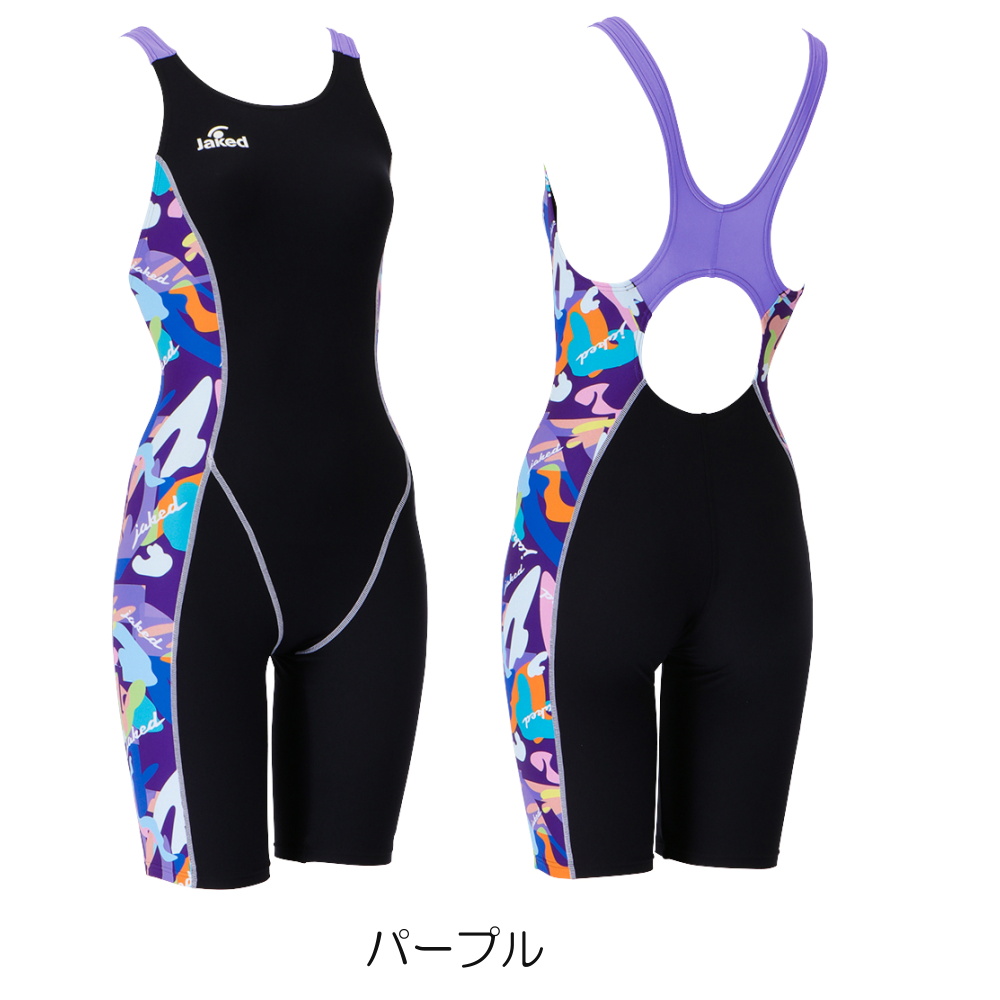 Jaked ジャケッド 競泳水着 練習用水着 レディース J-FORTEX ジェイ・フォルテックス レッグスーツ 競泳練習水着 2026年春夏モデル 830384F_2