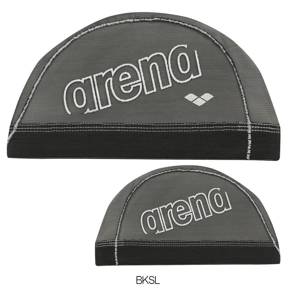アリーナ ARENA 水泳 メッシュキャップ スイムキャップ ラメ調 水泳小物 2023年春夏モデル ARN-3415 スイムキャップ 