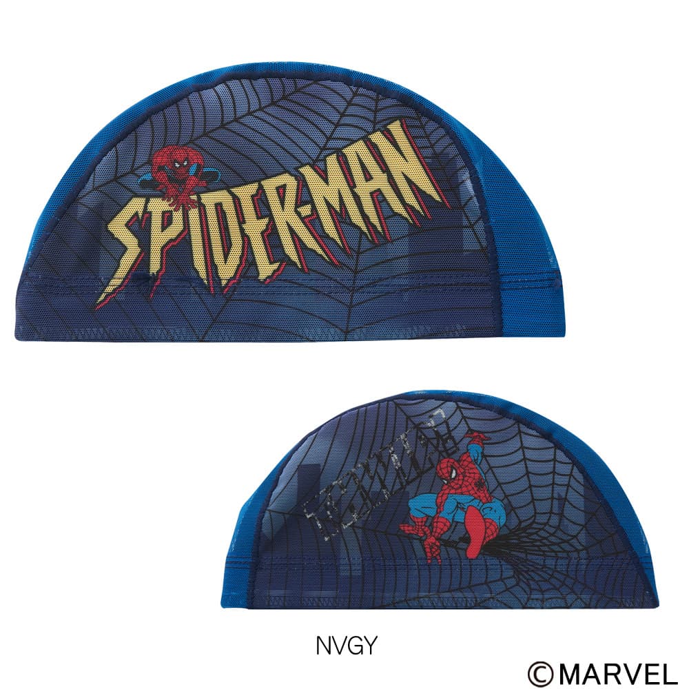 アリーナ ARENA 水泳 メッシュキャップ 昇華プリント MARVEL