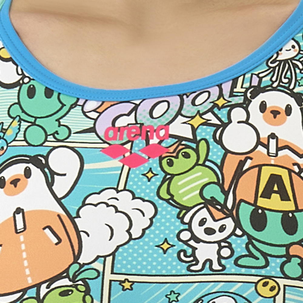 アリーナ ARENA 競泳水着 練習用水着 レディース トレーニングワンピース オープンバック タフスーツ アリーナ君 タフスキンEP 競泳練習水着 2025年秋冬モデル | アリーナ | 10