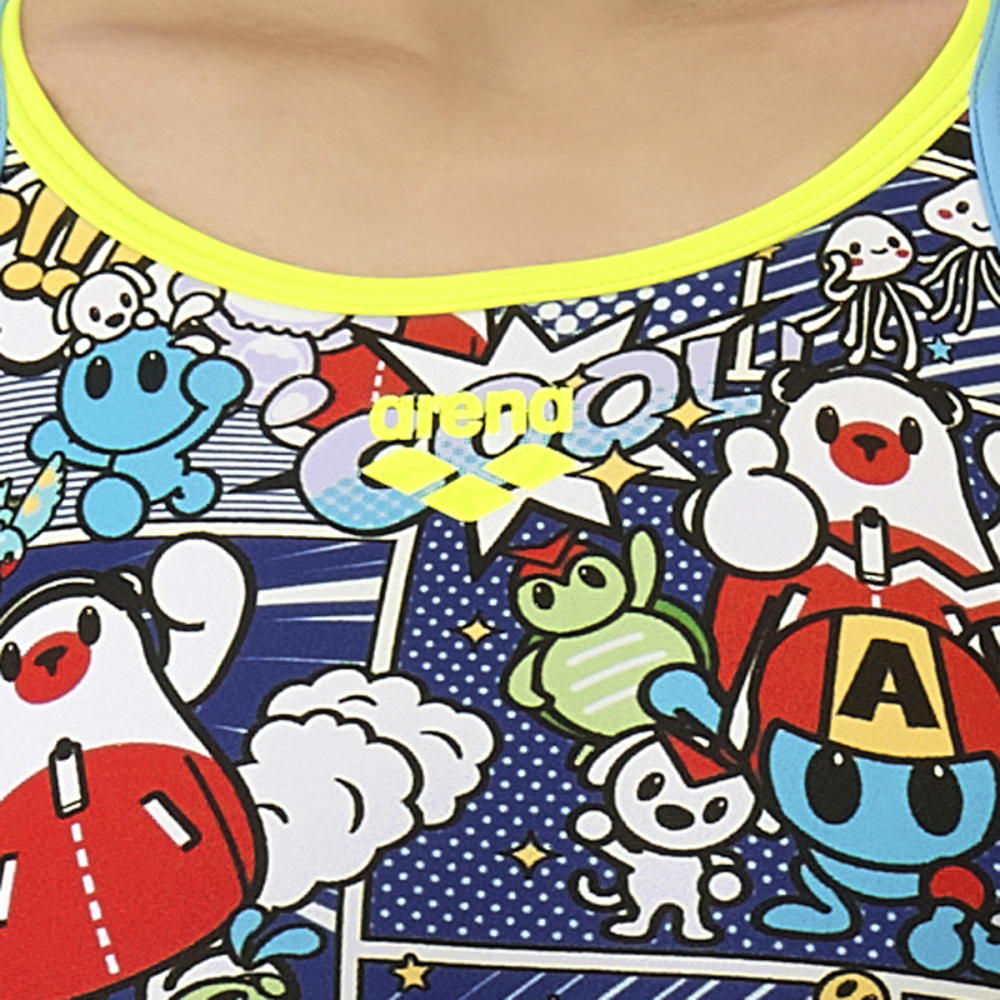 アリーナ ARENA 競泳水着 練習用水着 レディース トレーニングワンピース オープンバック タフスーツ アリーナ君 タフスキンEP 競泳練習水着 2025年秋冬モデル | アリーナ | 11