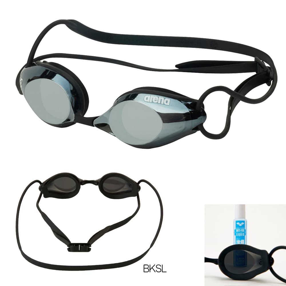 アリーナ（arena） 水泳 レーシングゴーグル スプラッシュ ミラー