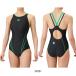 アリーナ ARENA 競泳水着 レディース WA承認 レーシングワンピース オープンバック AQUA RACING ECO AQUA STRIPE-D AS5SRC54L 関連画像1