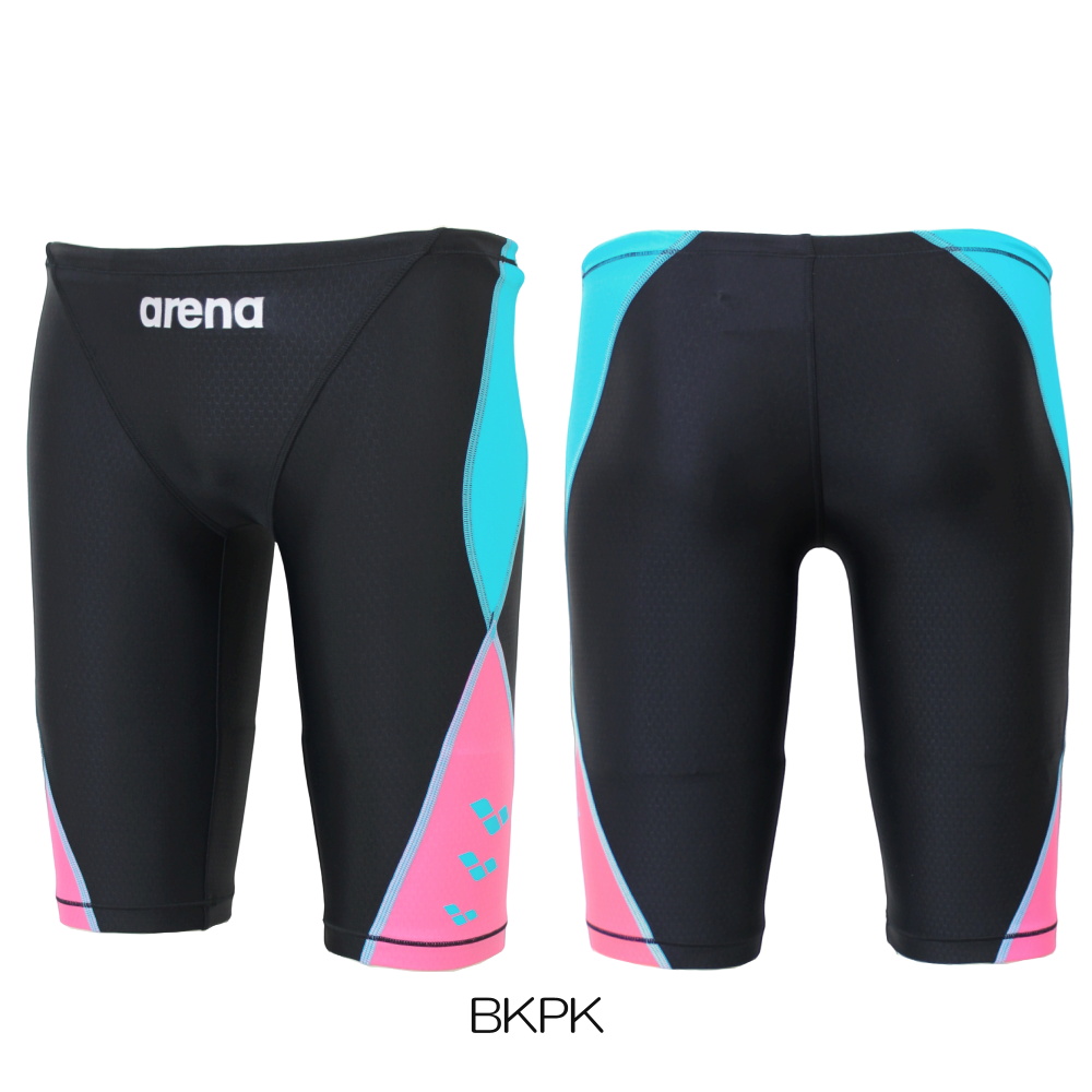 アリーナ ARENA 競泳水着 メンズ レーシングスパッツ ハーフレッグ AQUA RACING アクアレーシング UROKO SKIN ヒカリオリジナル別注 AS5SWMH1MB | アリーナ | 06