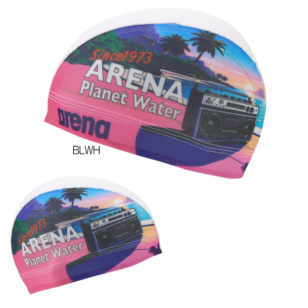 アリーナ ARENA 水泳 メッシュキャップ ...の詳細画像3