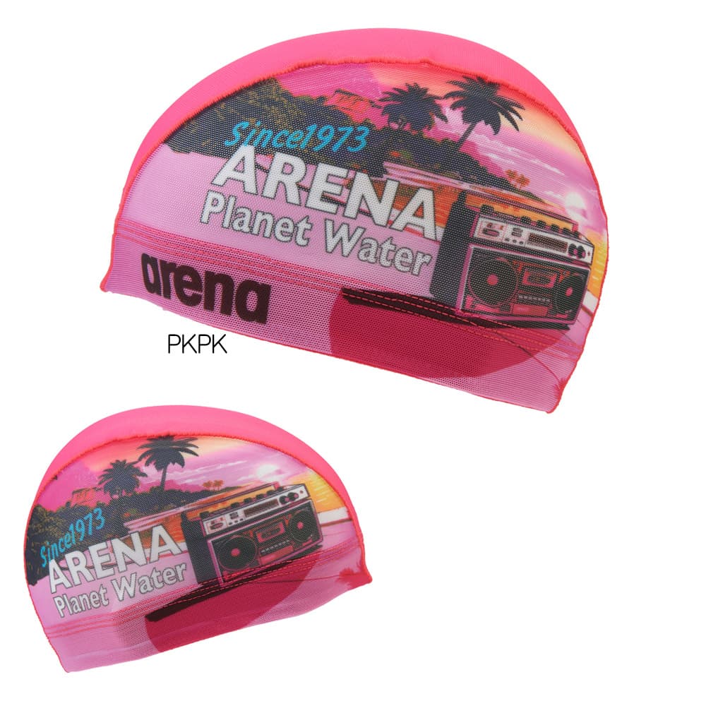 アリーナ ARENA 水泳 メッシュキャップ ...の詳細画像2