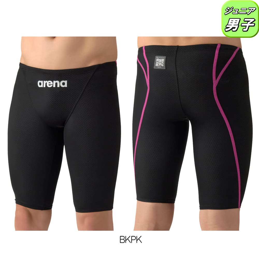 アリーナ ARENA 競泳水着 ジュニア男子 WA承認モデル AQUA ADVANCED AQUA XTREME レーシングスパッツ ハーフレッグ AS6SRC23B 関連画像4