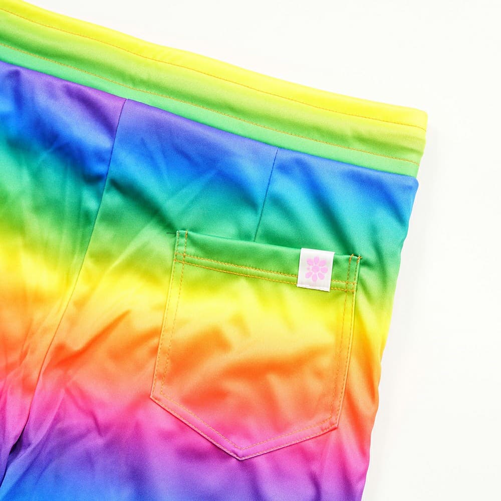 クラップ CLAP レインボーダー クロップドパンツ レディース スポーツアパレル トレーニング フィットネス 女性 CE25002 | clap | 03