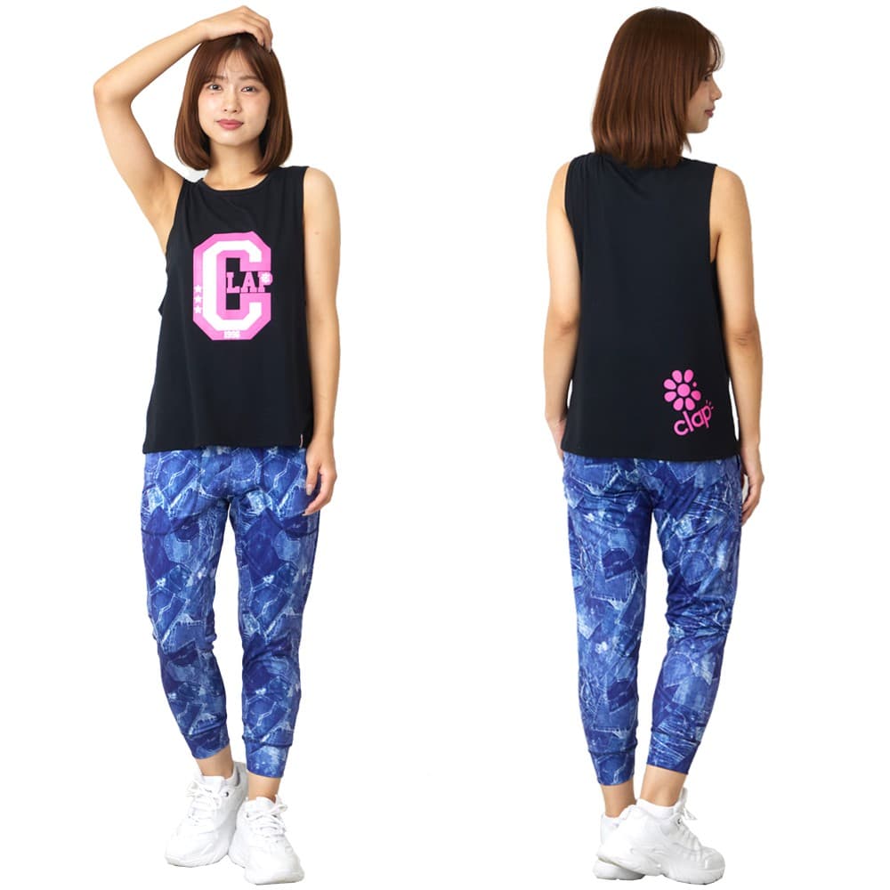 clapクラップ12月新作 定価11,660円デニムポケット クロップドパンツ