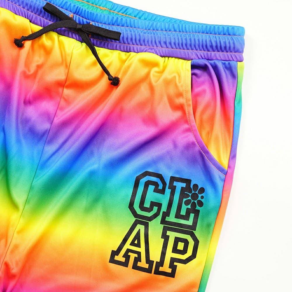 クラップ CLAP レインボーダー エフォートレスパンツ レディース スポーツアパレル トレーニング フィットネス 女性 CL25001 | clap | 02
