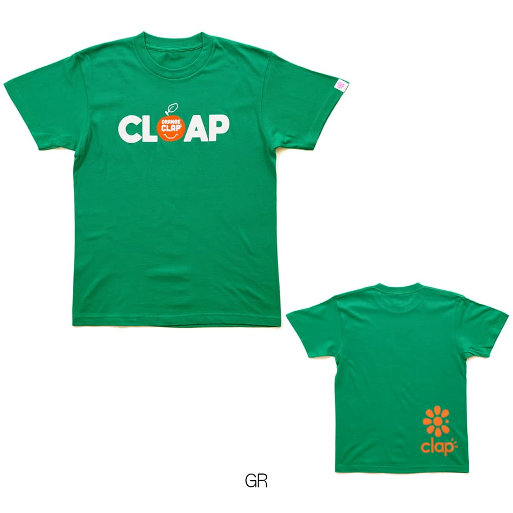 クラップ CLAP オレンジ クラップ Tシャツ 半袖 レディース スポーツアパレル トレーニング ...