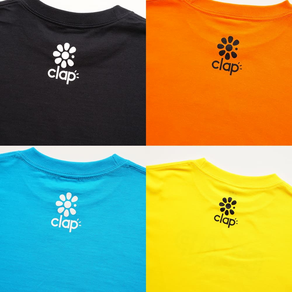 Clap ブラック Tシャツ 楽天市場】【clap】クラップ【4色】STICKER LONG SLEEVE Tee