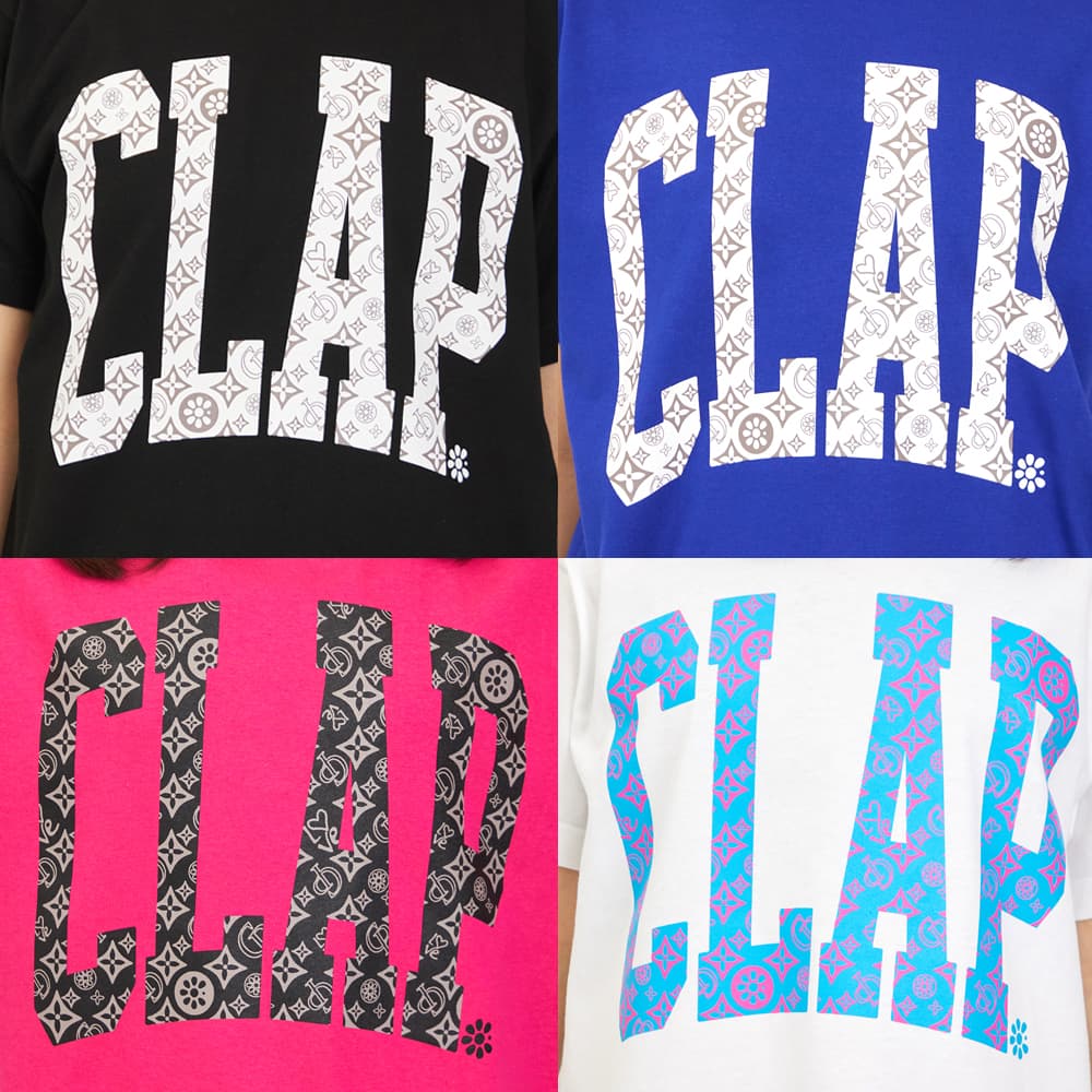 clap(クラップ) モノグラムクラップ Tシャツ 半袖 レディース スポーツアパレル トレーニング フィットネス 女性 CTS26010 ...