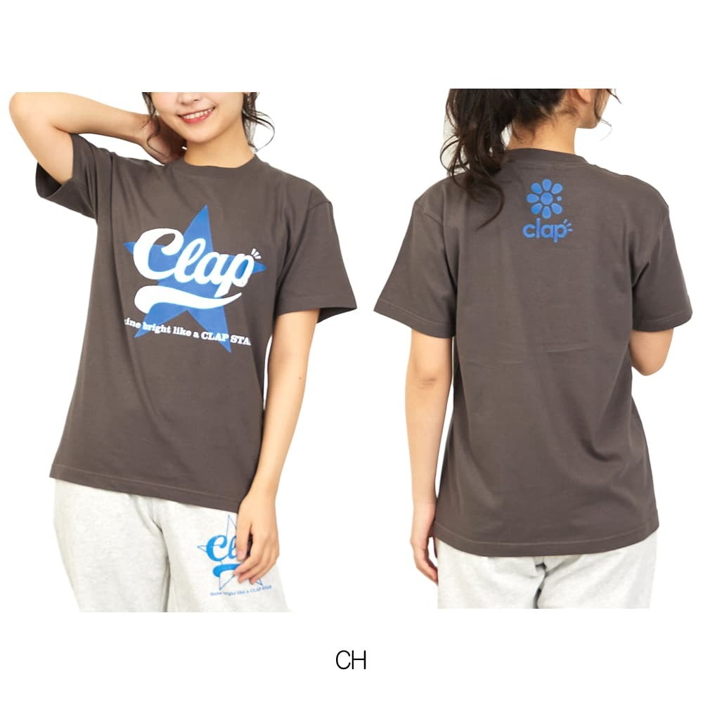 clap クラップ マーメイド　３点セット(Tシャツ、イージー、ワイバック) clap（クラップ） クラップスター Tシャツ 半袖 レディース スポーツ
