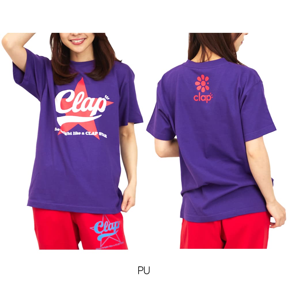 clap（クラップ） クラップスター Tシャツ 半袖 レディース スポーツ