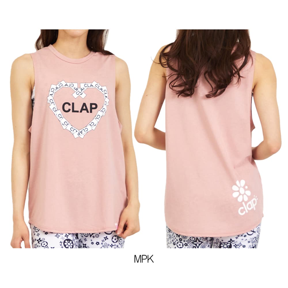 clap（クラップ） タグ トレーニングタンク レディース タンクトップ