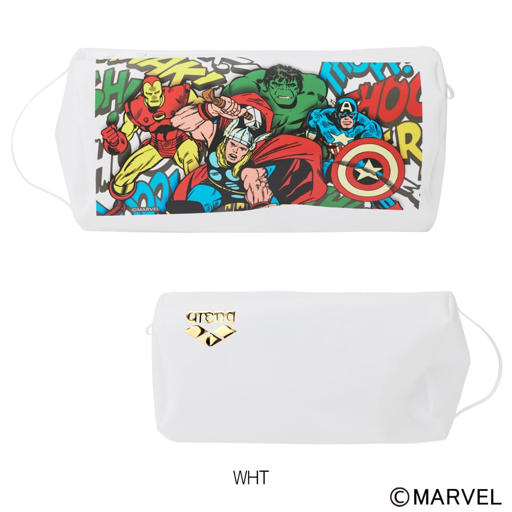 アリーナ ARENA 水泳 プルーフバッグ(小) MARVEL マーベル スイミングバッグ ポーチ プール 2024年春夏モデル DIM-4011 | アリーナ | 01