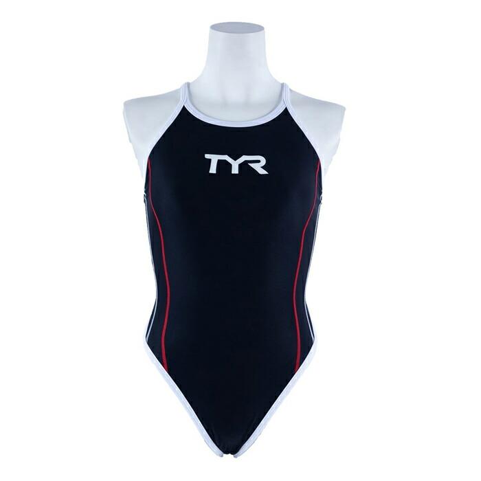 人気急上昇 ティア TYR トレーニング水着 レディース ハイカット フレックスバック 練習用水着 水泳 2022年秋冬モデル FFORE522 