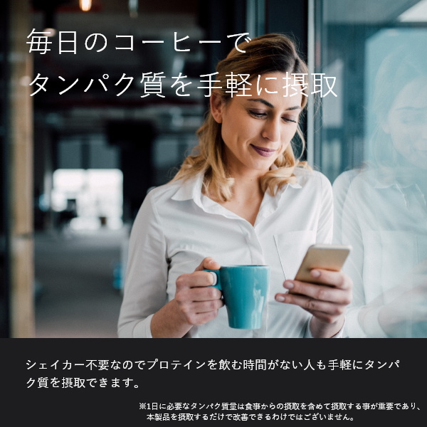 メガロス×UCC GOODDAY FACTORY プロテインコーヒー スティック インスタントコーヒー 7.5g×30包 タンパク質 GDF11401 関連画像3