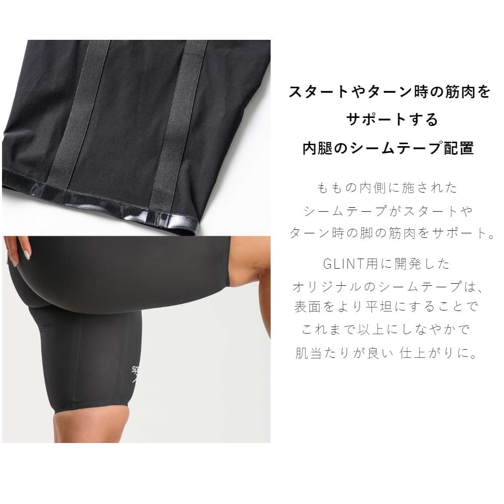 スピード SPEEDO 競泳水着 レディース FASTSKIN LZR Pure GLINT ファストスキンレーザーピュアグリント ウィメンズ オープンバック ニースキン WA承認の画像